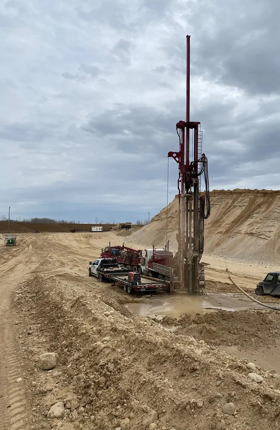 Mobile drilling management dashboard