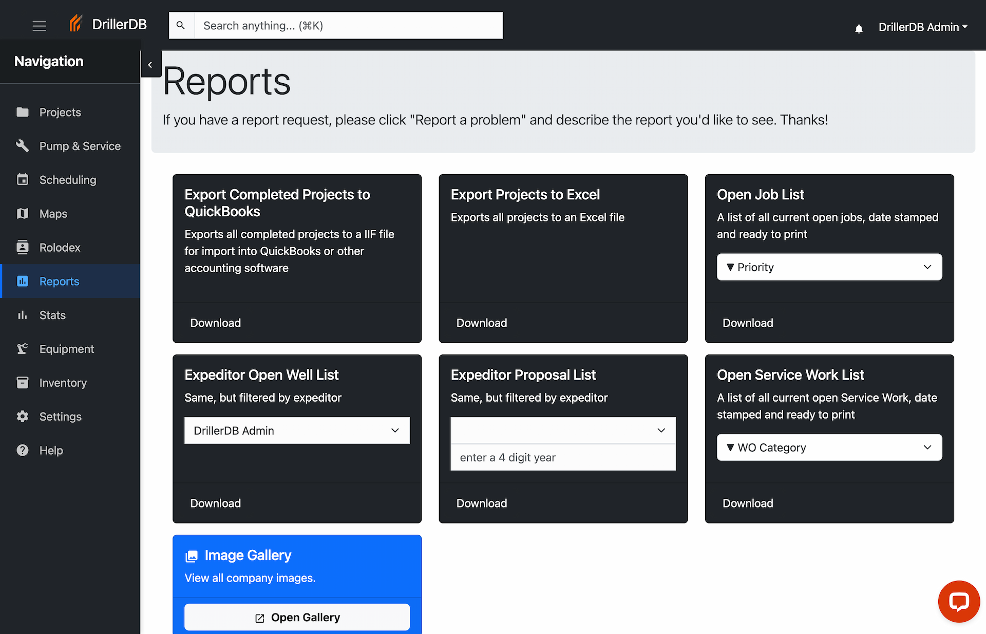 Reports Overview