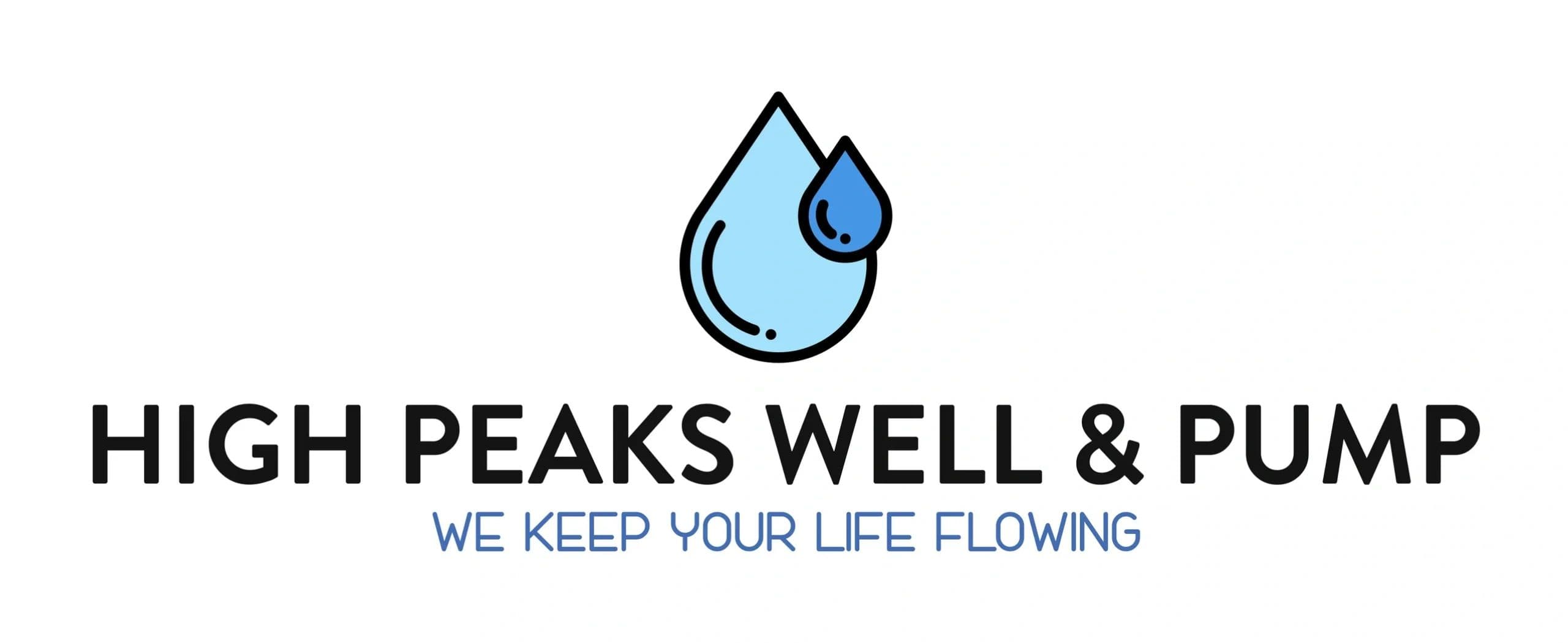 High Peaks Well and Pump logo