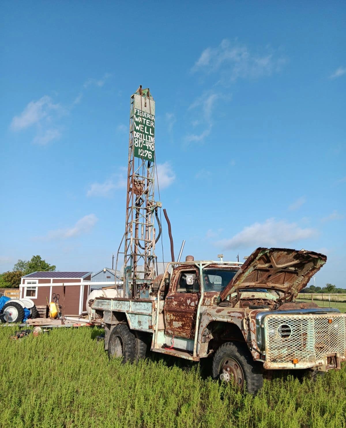 Figueroa's Water Well Drilling logo