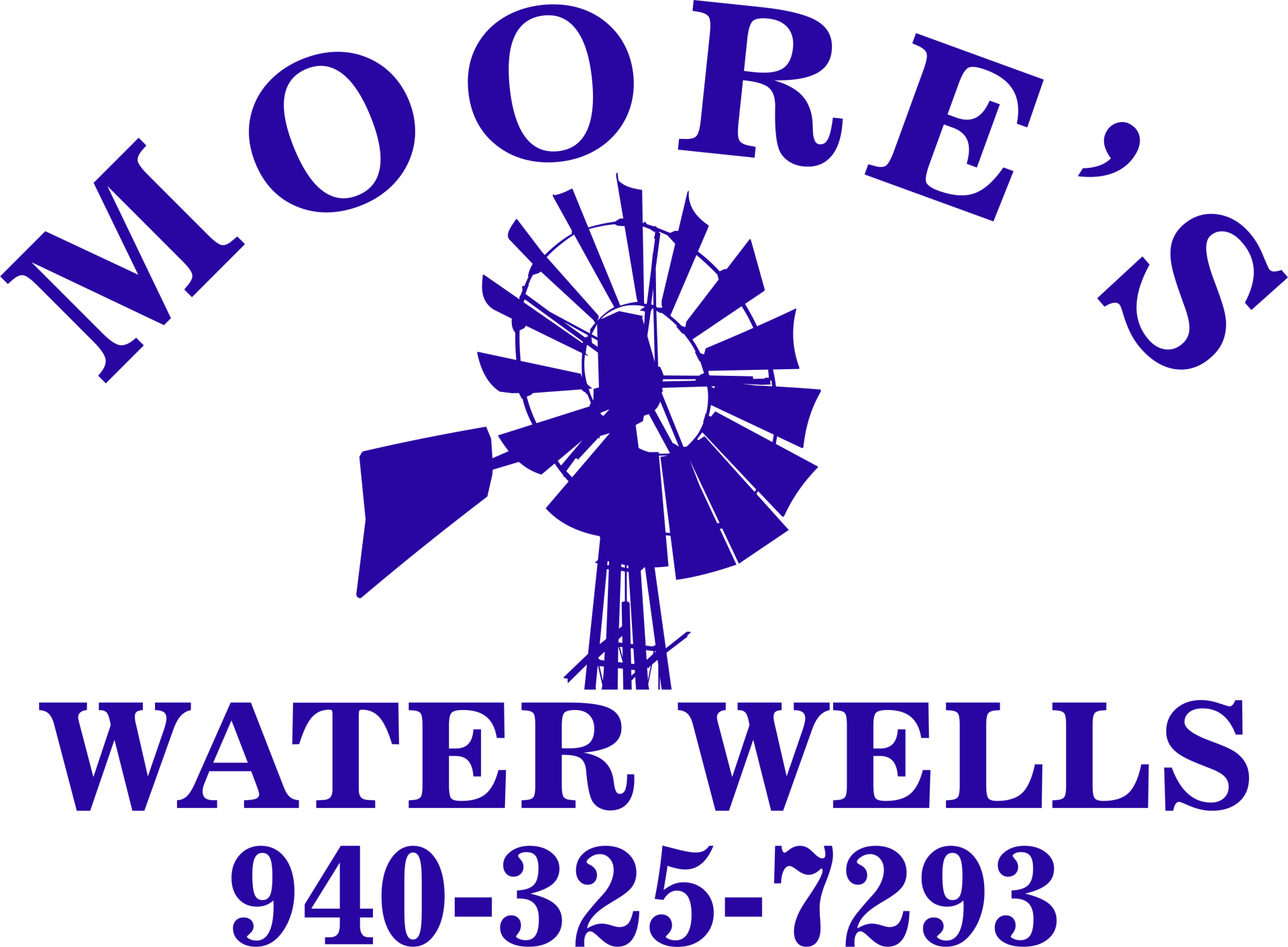 Moore's Water Well Service logo