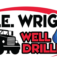J E Wright Well Drilling logo