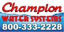 Champion Wells & Water Systems logo