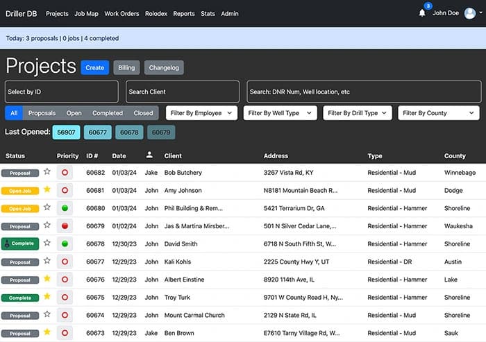 Track drilling progress in real time