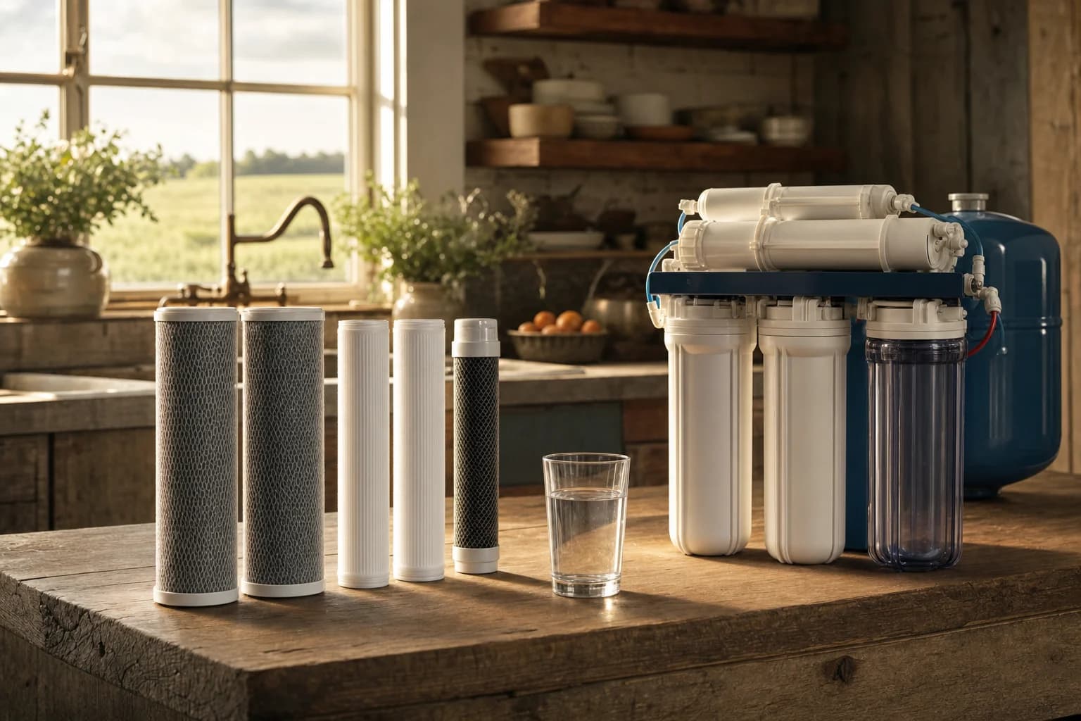 Collecting a private-well water sample for PFAS laboratory testing