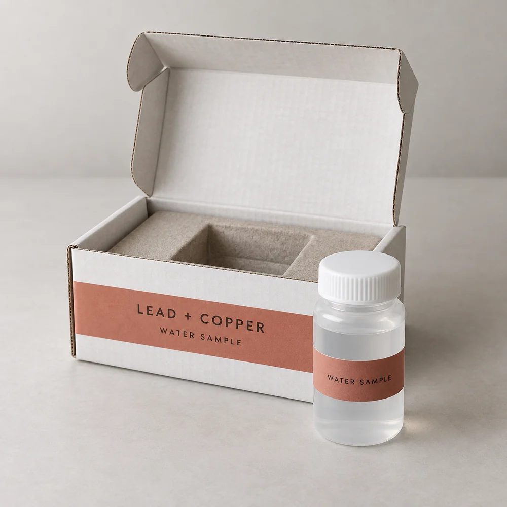 Lead & Copper Check - at-home well water test kit