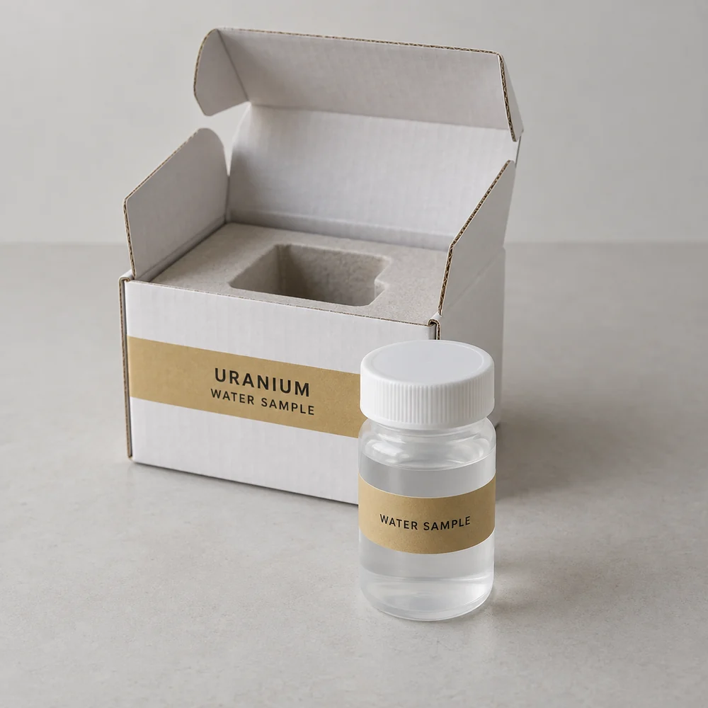 Uranium Check - at-home well water test kit