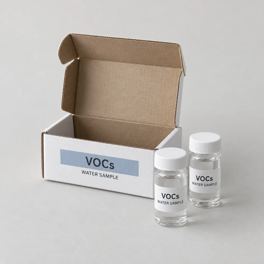VOC & Industrial Chemicals Check - at-home well water test kit